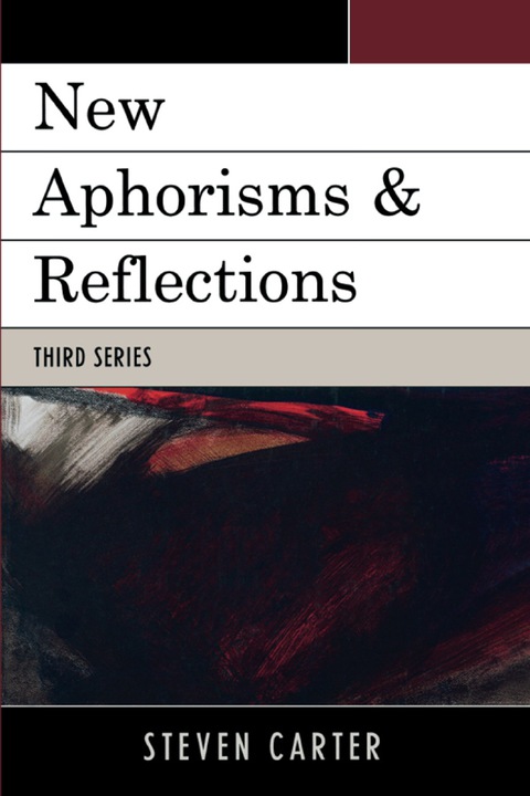 Cover image for book New Aphorisms & Reflections