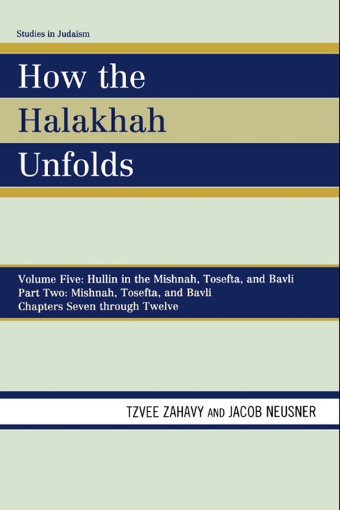 Cover image for book How the Halakhah Unfolds