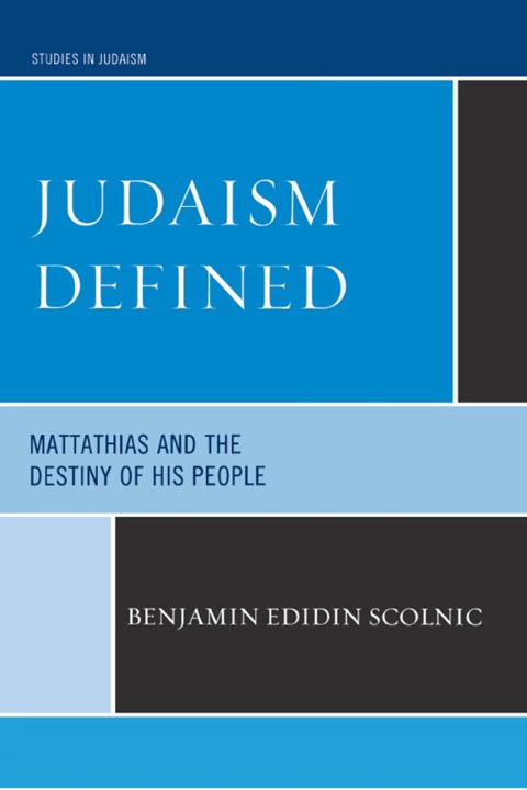 Cover image for book Judaism Defined