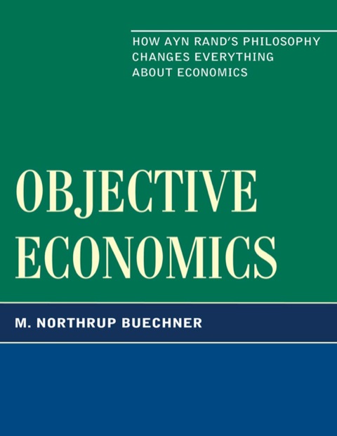 Cover image for book Objective Economics