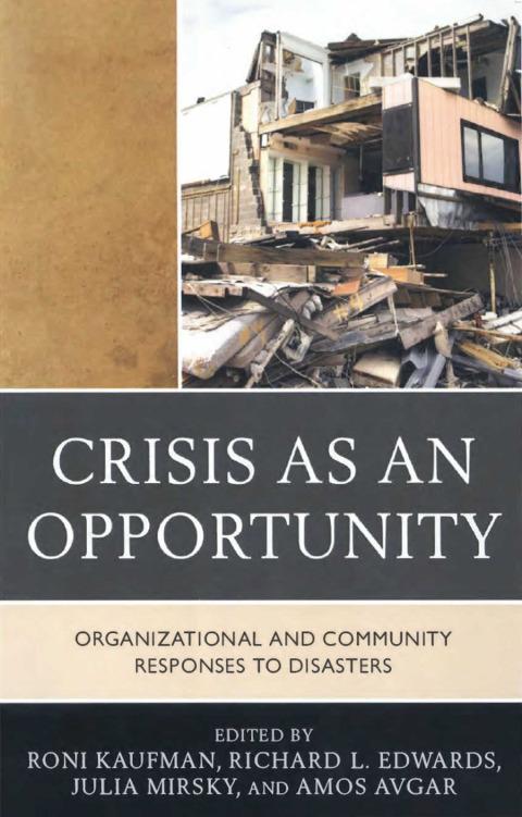 Crisis as an Opportunity 