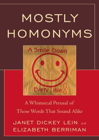Mostly Homonyms