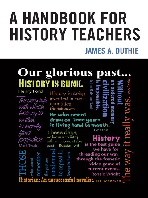 Cover image for book A Handbook for History Teachers