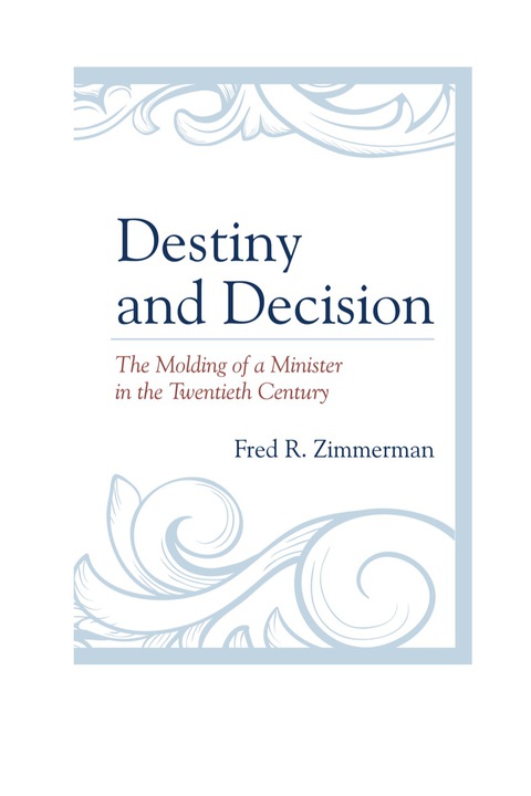Cover image for book Destiny and Decision