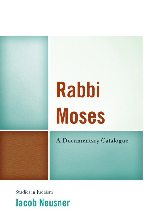 Cover image for book Rabbi Moses