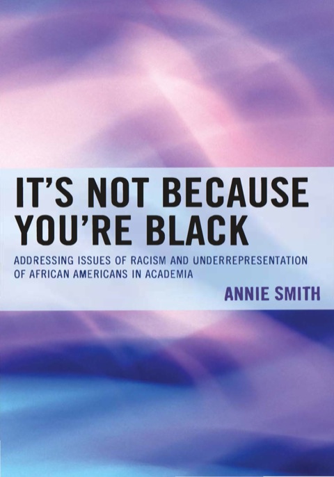 Cover image for book It's Not Because You're Black