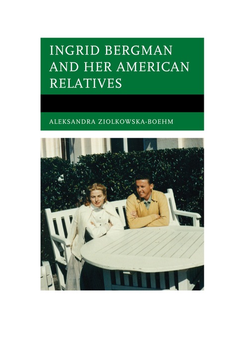 Cover image for book Ingrid Bergman and Her American Relatives
