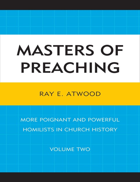 Cover image for book Masters of Preaching