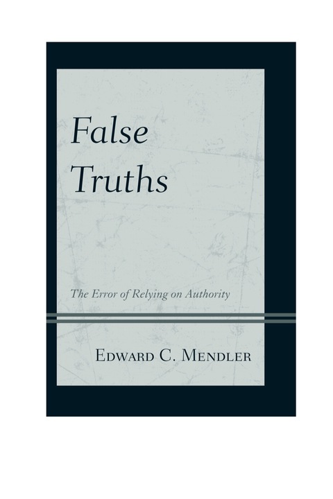 Cover image for book False Truths