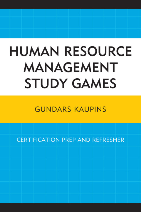 Cover image for book Human Resource Management Study Games