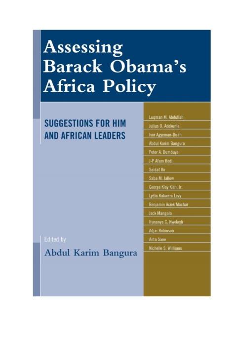 Cover image for book Assessing Barack Obama’s Africa Policy