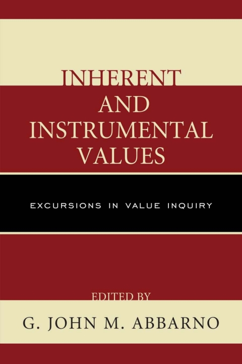 Cover image for book Inherent and Instrumental Values