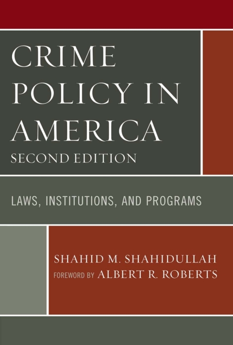 Cover image for book Crime Policy in America