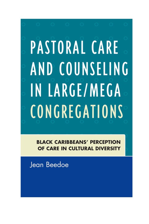 Cover image for book Pastoral Care and Counseling in Large/Mega Congregations