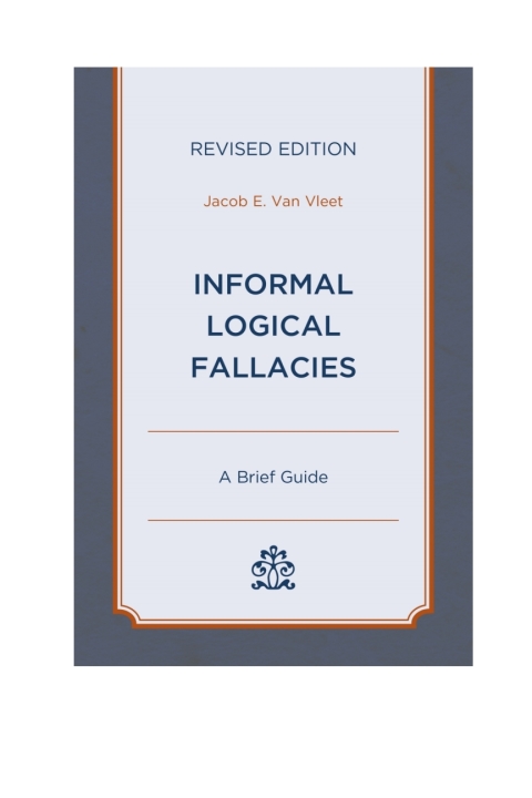 Cover image for book Informal Logical Fallacies