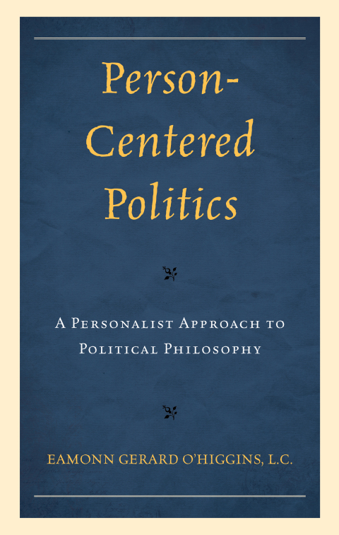 Cover image for book Person-Centered Politics