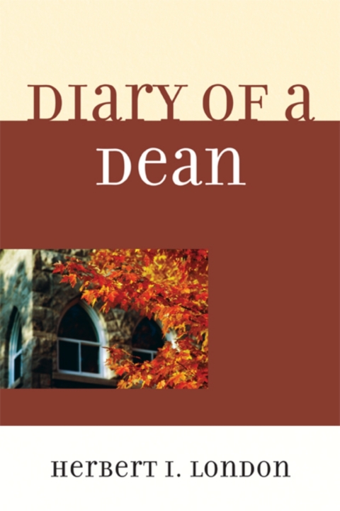 Cover image for book Diary of a Dean