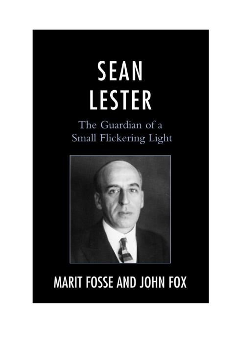 Cover image for book Sean Lester