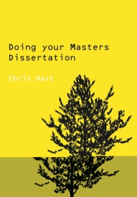DOING YOUR MASTERS DISSERTATION