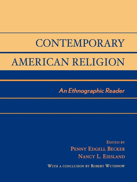 Cover image for book Contemporary American Religion