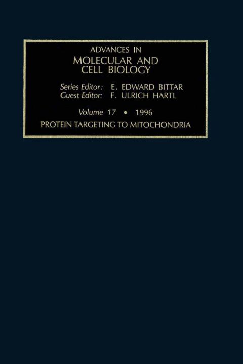 Cover image for book Protein Targeting to Mitochondria