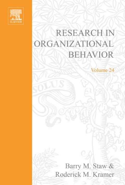 [1825 days] Research in Organizational Behaviour