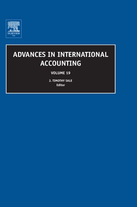 Cover image for book Advances in International Accounting