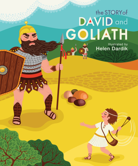 Cover image for book The Story of David and Goliath