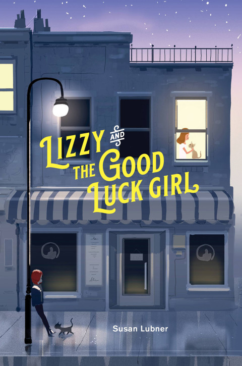 Cover image for book Lizzy and the Good Luck Girl