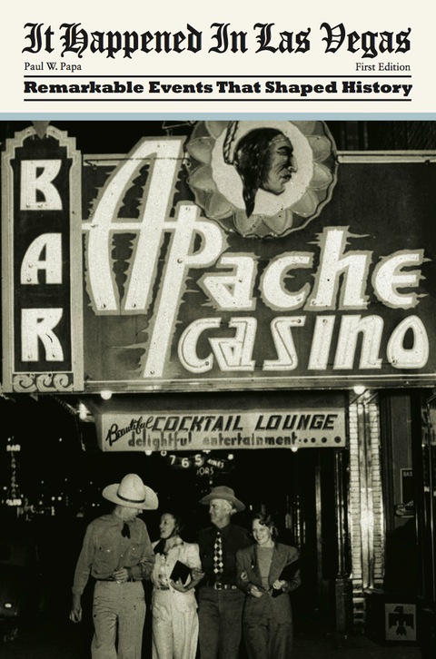 Cover image for book It Happened in Las Vegas