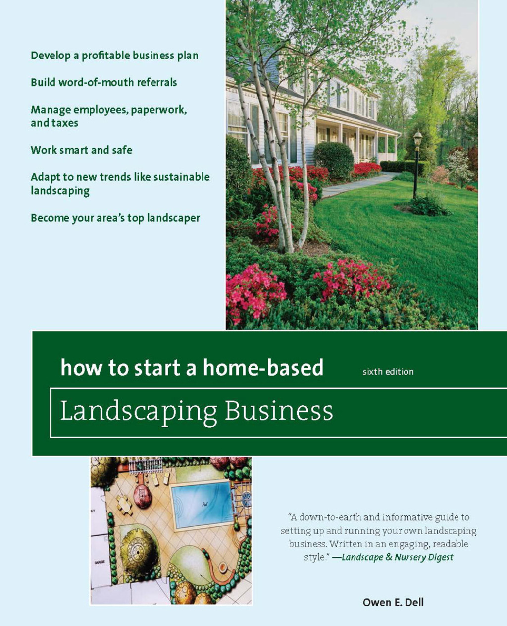 Reflowable How to Start a Home-Based Landscaping Business; $17.75