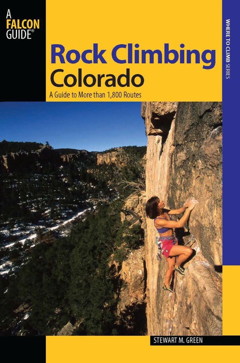 Cover image for book Rock Climbing Colorado