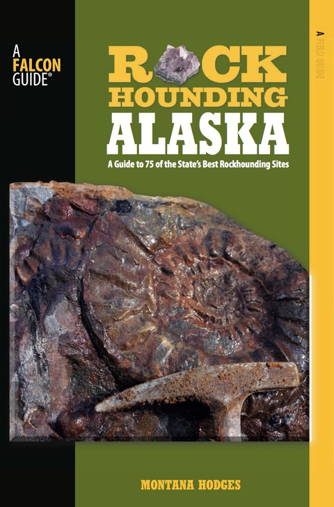 Cover image for book Rockhounding Alaska