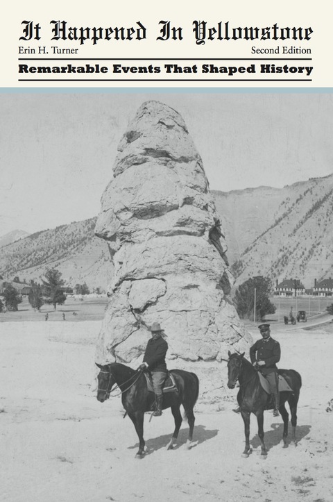 Cover image for book It Happened in Yellowstone