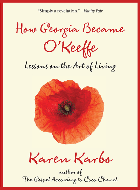 Cover image for book How Georgia Became O'Keeffe