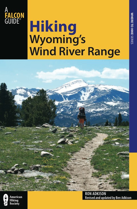 Cover image for book Hiking Wyoming's Wind River Range
