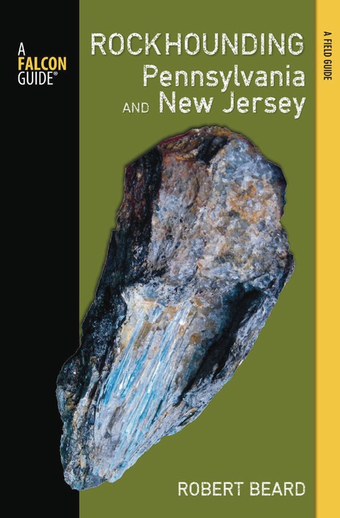 Cover image for book Rockhounding Pennsylvania and New Jersey