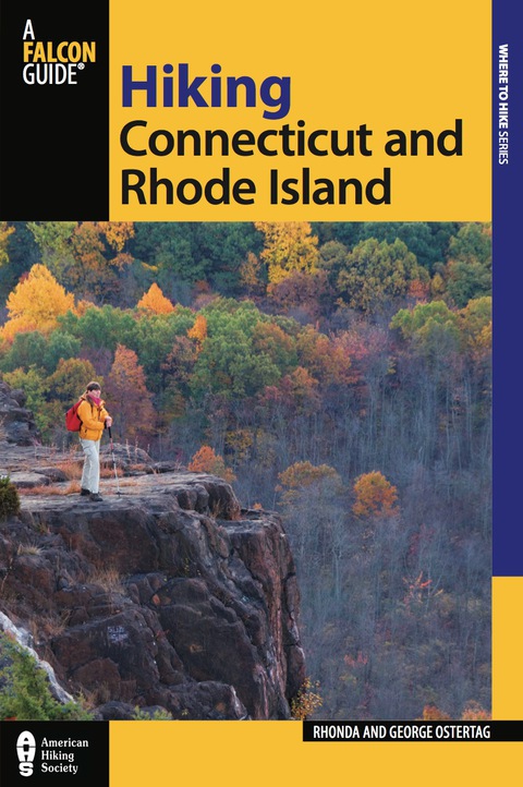 Cover image for book Hiking Connecticut and Rhode Island
