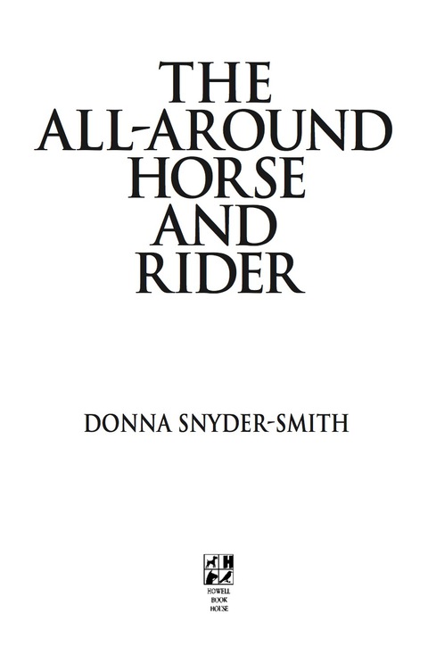 Cover image for book The All-Around Horse and Rider