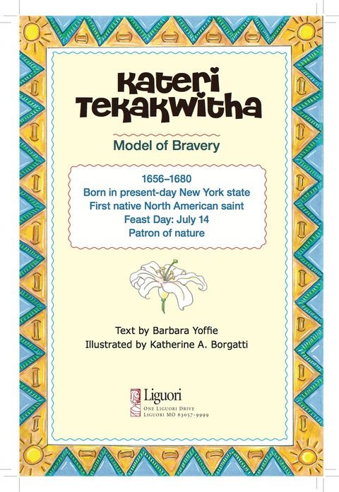 Cover image for book Kateri Tekakwitha