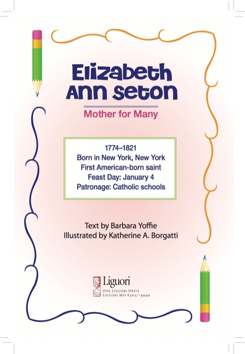 Cover image for book Elizabeth Ann Seton