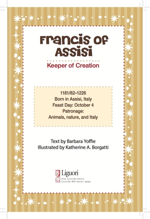Cover image for book Francis of Assisi