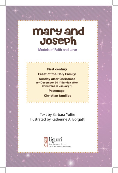 Cover image for book Mary and Joseph: Models of Faith