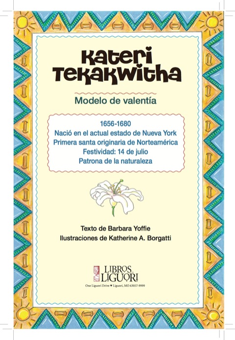 Cover image for book Kateri Tekakwitha: Modelo de valentía