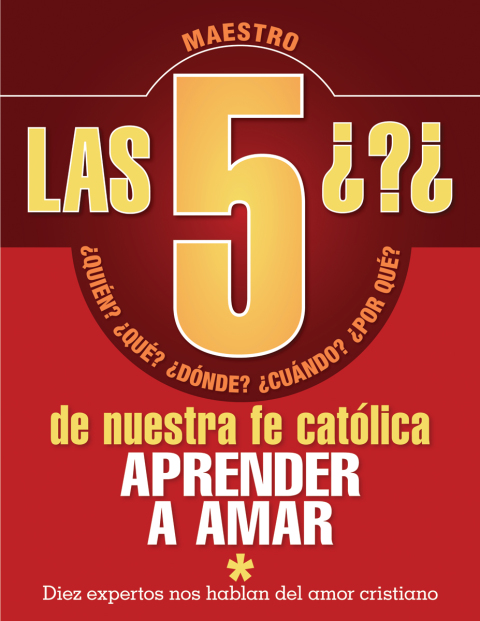 Cover image for book Las 5 preguntas amor M Aprender a ama