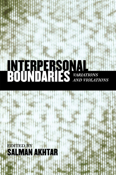 Cover image for book Interpersonal Boundaries