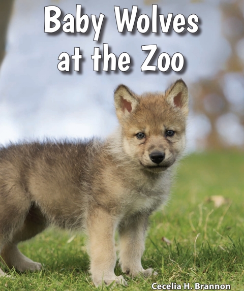 Cover image for book Baby Wolves at the Zoo