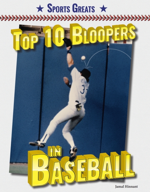 Cover image for book Top 10 Bloopers in Baseball