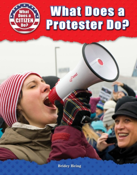 Cover image for book What Does a Protester Do?