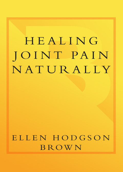 Cover image for book Healing Joint Pain Naturally